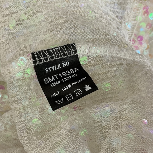 POL Iridescent Sequin Shirt - Picture 5 of 7